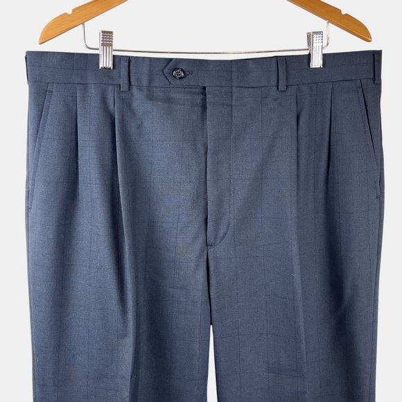 Burberrys Vintage Burberry 100% Wool 2-Piece Suit Navy - Picture 12 of 16